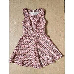 Alex + Alex red tweed dress